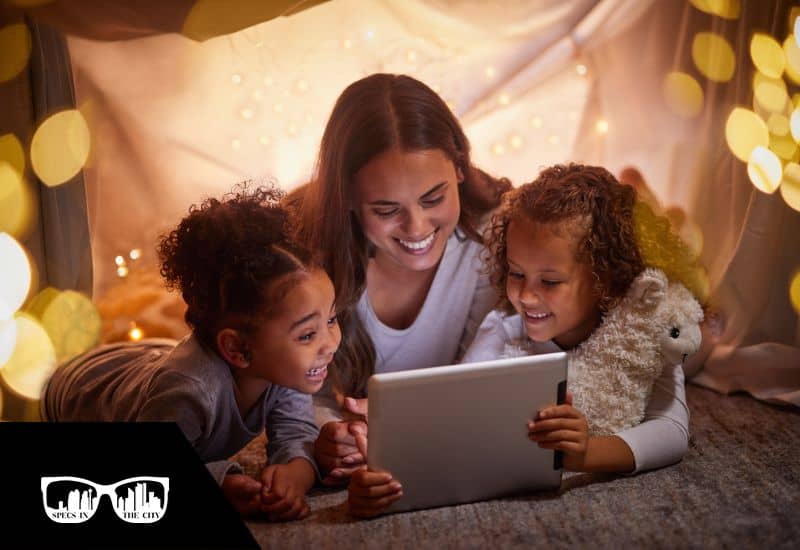  Movie Night Magic: How to Set Up Eye-Friendly Screen Time for Your Kiddos